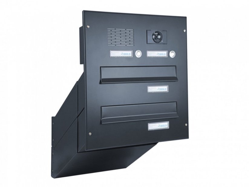 Zvonky a kamera ABB 2x | RAL 7016